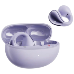 QCY Crossky Clip C30 Pourpre Bluetooth 5.4 30h IPX4 Écouteurs sans fil