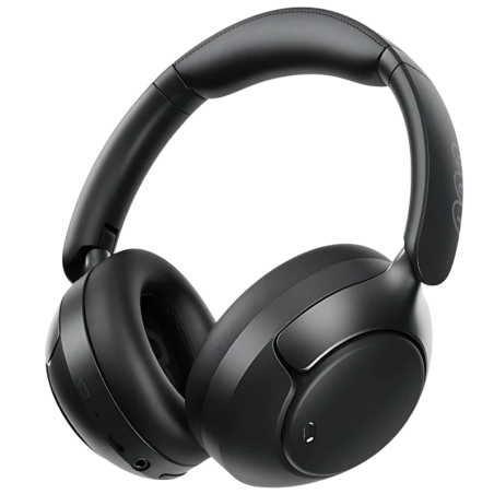 QCY H3 Pro Noir Arceau Bluetooth 5.4 55h Casque sans fil