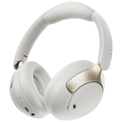 QCY H3 Pro Blanc Arceau Bluetooth 5.4 55h Casque sans fil