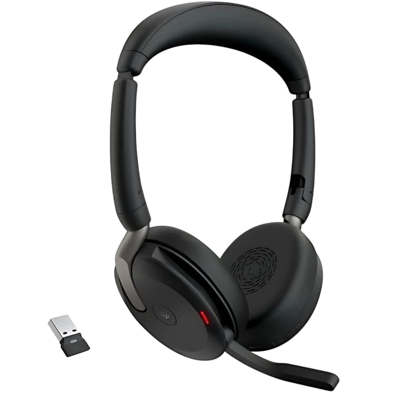 Jabra Evolve2 65 Flex Arceau Bluetooth 5.2 32h Casque sans fil