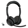 Jabra Evolve2 55 MS Stereo USB-A Arceau ANC Bluetooth 5.2 18h Multipoint Casque sans fil