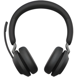 Jabra Evolve2 65 UC Stereo USB-A Noir Bluetooth 5.0 Casque sans fil