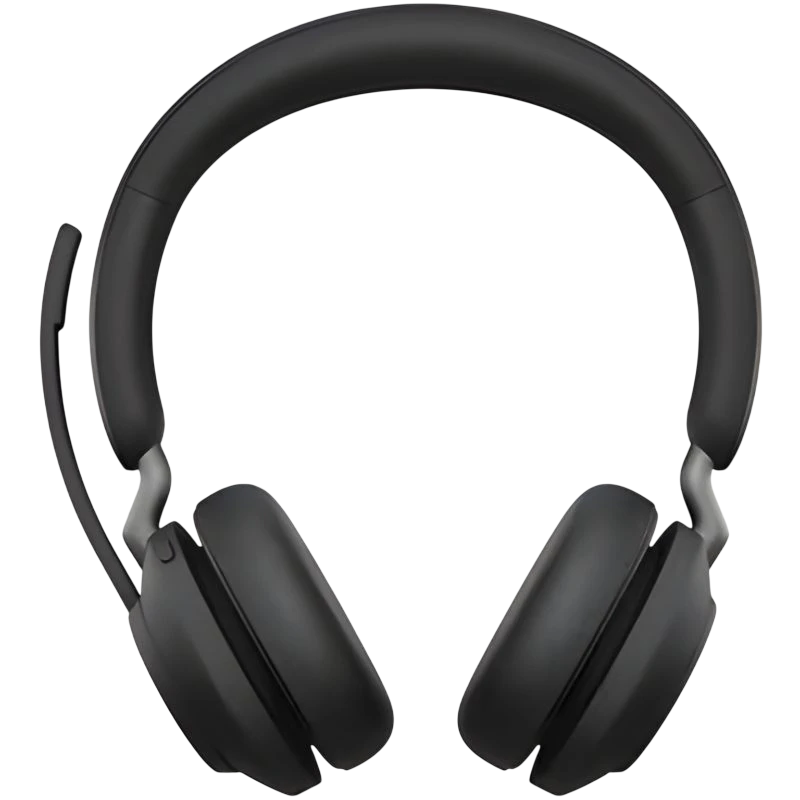 Jabra Evolve2 65 UC Stereo USB-A Noir Bluetooth 5.0 Casque sans fil