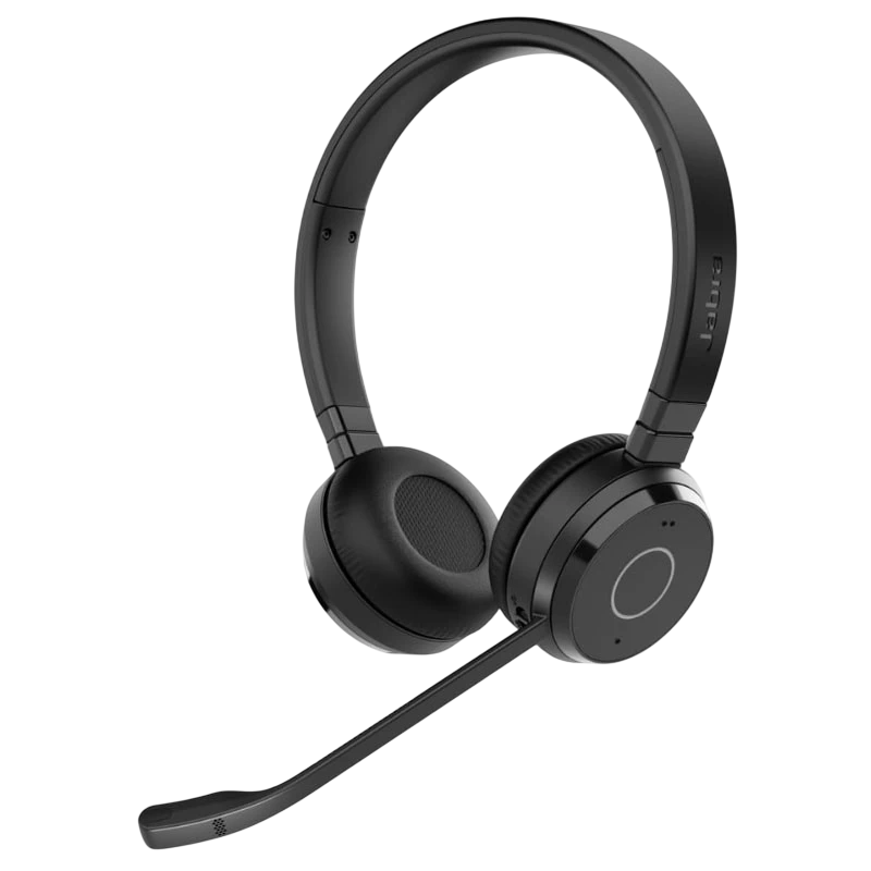 Jabra Evolve 65 TE MS Stereo USB-A Bluetooth 5.2 16h Multipoint Casque sans fil