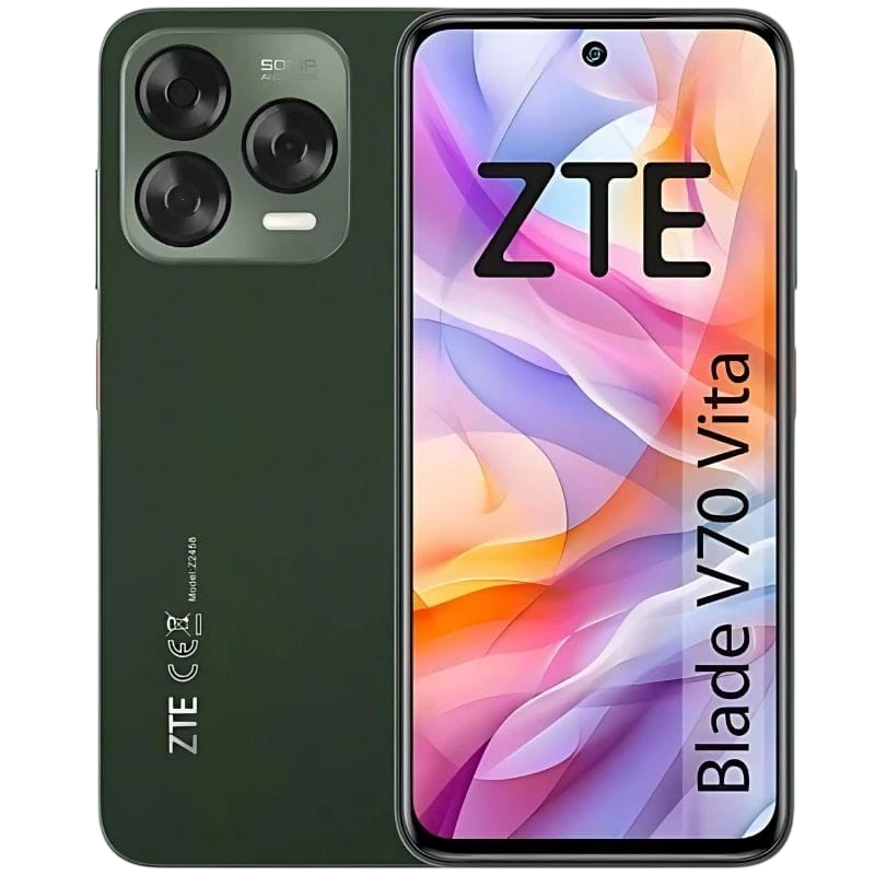 ZTE Blade V70 Vita 8GB/256GB Vert 6,7 pouces IPS 120Hz 50MP 5000mAh NFC