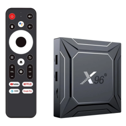 X96 M200 X5M 4GB/32GB Android 14 4K WiFi double bande Bluetooth S905X5M Gigabit TV Box