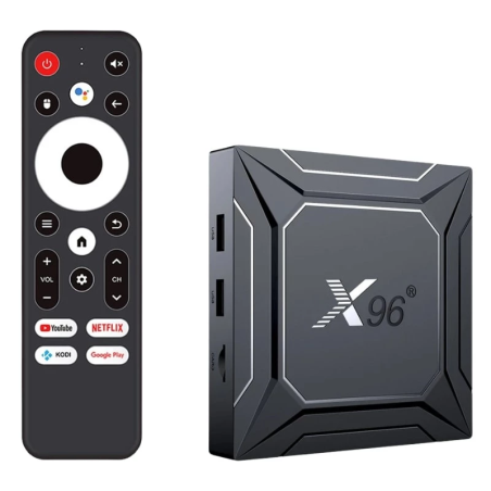 X96 M200 X5M 4GB/64GB Android 14 4K WiFi double bande Bluetooth S905X5M Gigabit TV Box