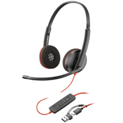 Poly Blackwire 3220 Arceau avec micro Casque