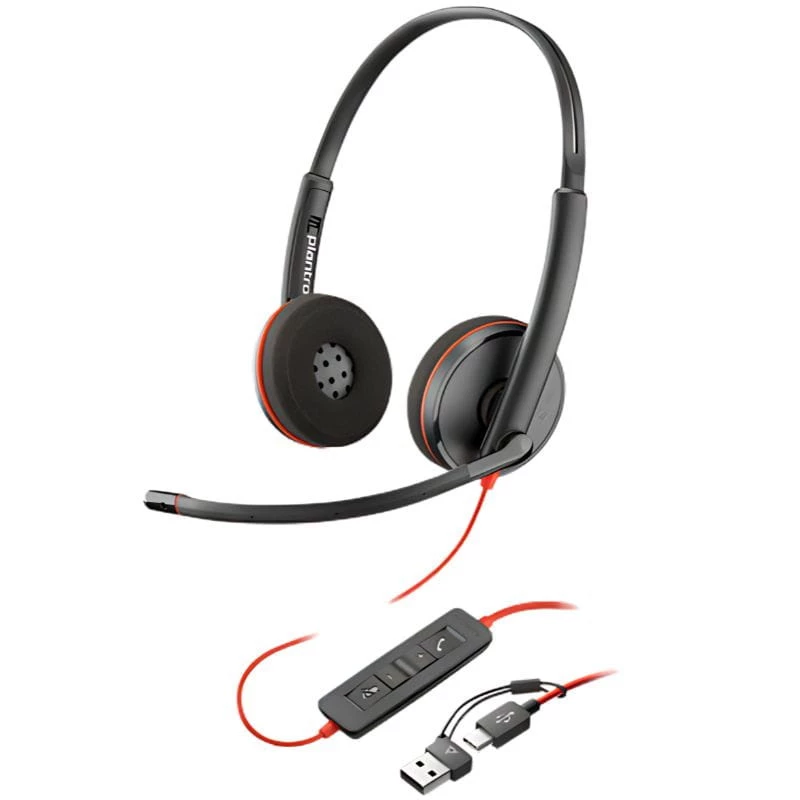 Poly Blackwire 3220 Arceau avec micro Casque