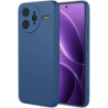 Coque Xiaomi Poco F7 Pro Square Liquid Premium Bleu