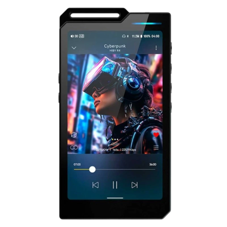 HiBy R4 Noir Bluetooth 5.0 32GB microSD DAC Lecteur Hi-Res