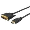 Câble HDMI Male vers DVI Male 1.5M