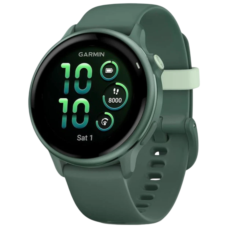 Garmin Vívoactive 6 Vert 1,2 pouces AMOLED NFC 11 jours 5ATM Montre connectée