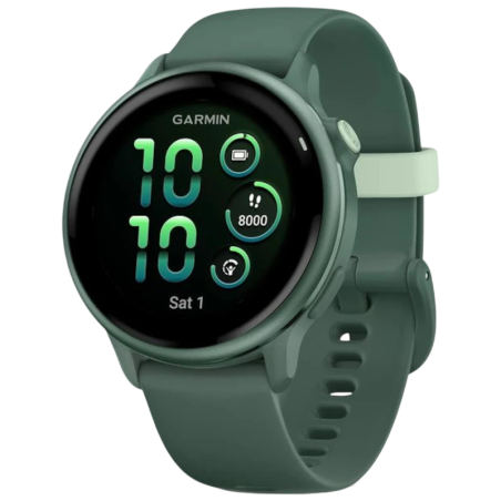 Garmin Vívoactive 6 Vert 1,2 pouces AMOLED NFC 11 jours 5ATM Montre connectée