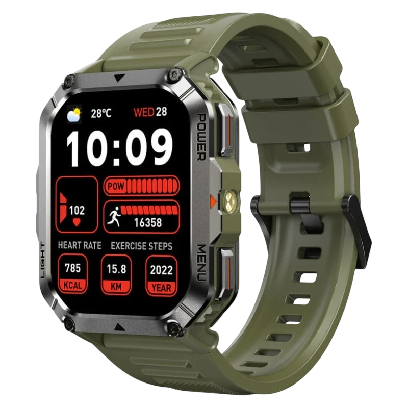 Blackview W70 Pro Vert 2,01 pouces TFT 20 jours +110 sports Montre connectée