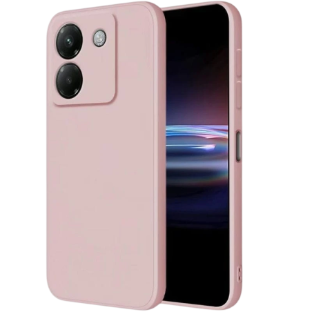 Coque Xiaomi Poco M7 Pro 5G Square Liquid Premium Rose