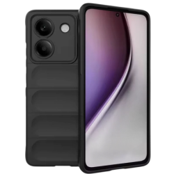 Coque en silicone Wave Xiaomi Poco M7 Pro Gris Clair
