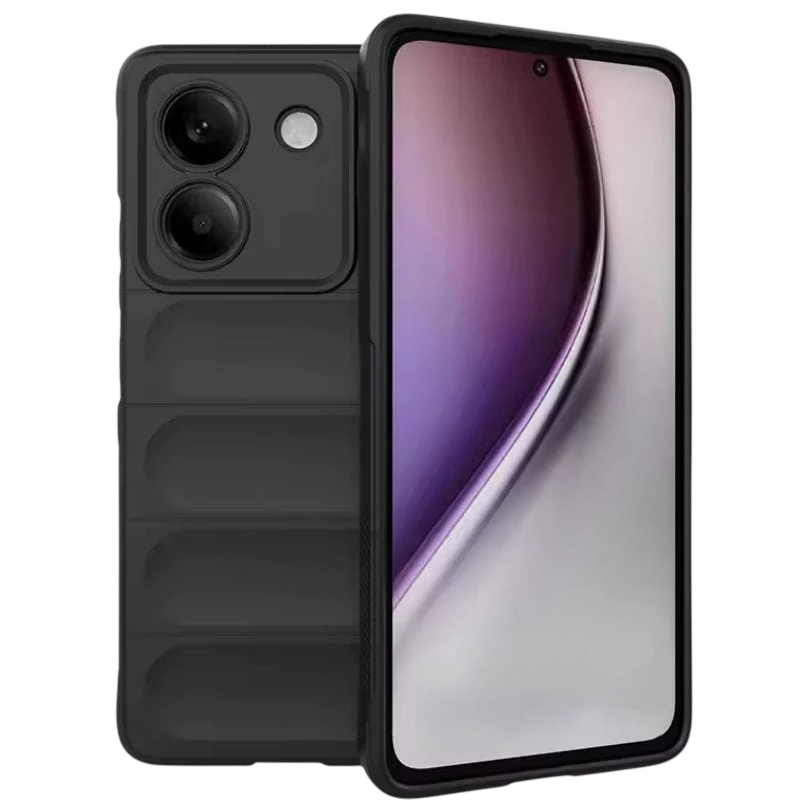 Coque en silicone Wave Xiaomi Poco M7 Pro Noir