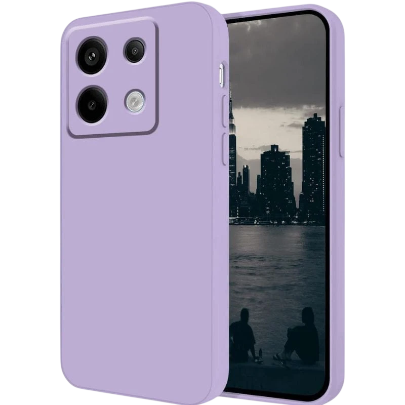 Coque Xiaomi Redmi Note 14S 4G Square Liquid Premium Lavande