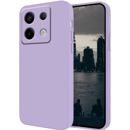 Coque Xiaomi Redmi Note 14S 4G Square Liquid Premium Lavande