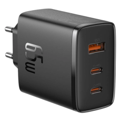Baseus OS-Cube Pro 65W 2xUSB-C + USB Noir