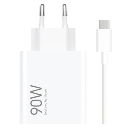 Chargeur rapide Xiaomi 90 W HyperCharge Combo USB Type-A + câble USB-C 1 m