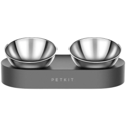 Réglable Petkit F4 Double Métallique acier inoxydable Gamelle