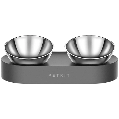 Réglable Petkit F4 Double Métallique acier inoxydable Gamelle