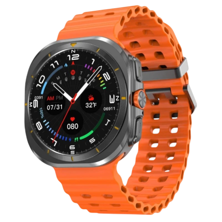 DT NO.1 Watch Ultra Orange 1,5 pouces IPS NFC 7 jours IP68