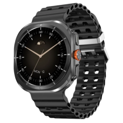 DT NO.1 Watch Ultra Noir 1,5 pouces IPS NFC 7 jours IP68