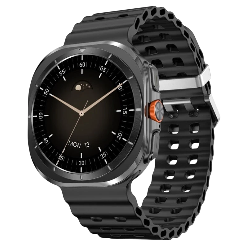 DT NO.1 Watch Ultra Noir 1,5 pouces IPS NFC 7 jours IP68