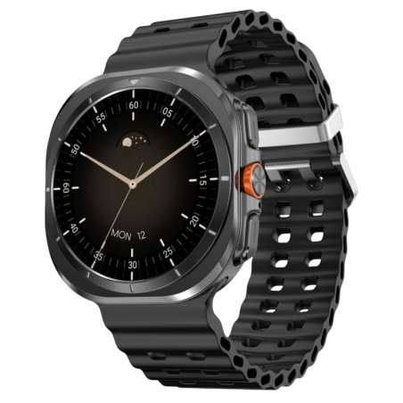 DT NO.1 Watch Ultra Noir 1,5 pouces IPS NFC 7 jours IP68