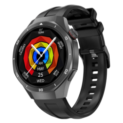 DT NO.1 DT5 Pro Noir 1,46 pouces NFC 7 jours IP68 Montre connectée