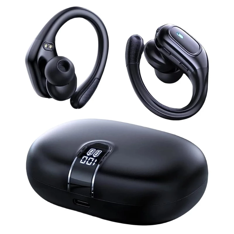 BSF BX28 Noir Bluetooth 5.3 26h IPX7 Écouteurs sans fil