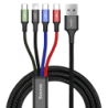 Baseus Fast 4 in 1 - 2xUSB-C 1xLightning 1xMicroUSB