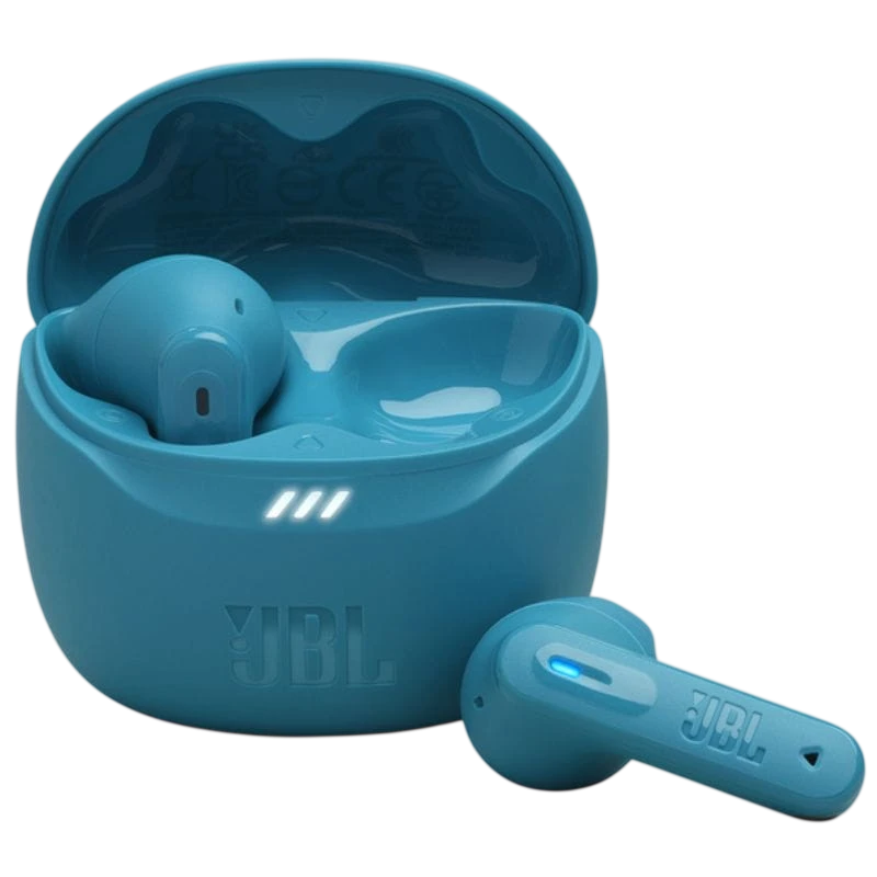 JBL Tune Flex 2 Turquoise Bluetooth 5.3 IP64 Multipoint Écouteurs sans fil