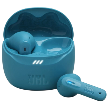 JBL Tune Flex 2 Turquoise Bluetooth 5.3 IP64 Multipoint Écouteurs sans fil