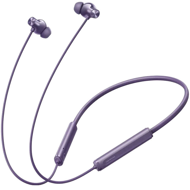 Realme Buds Wireless 5 Violet ANC Bluetooth 5.4 38h IP55 Écouteurs sans fil
