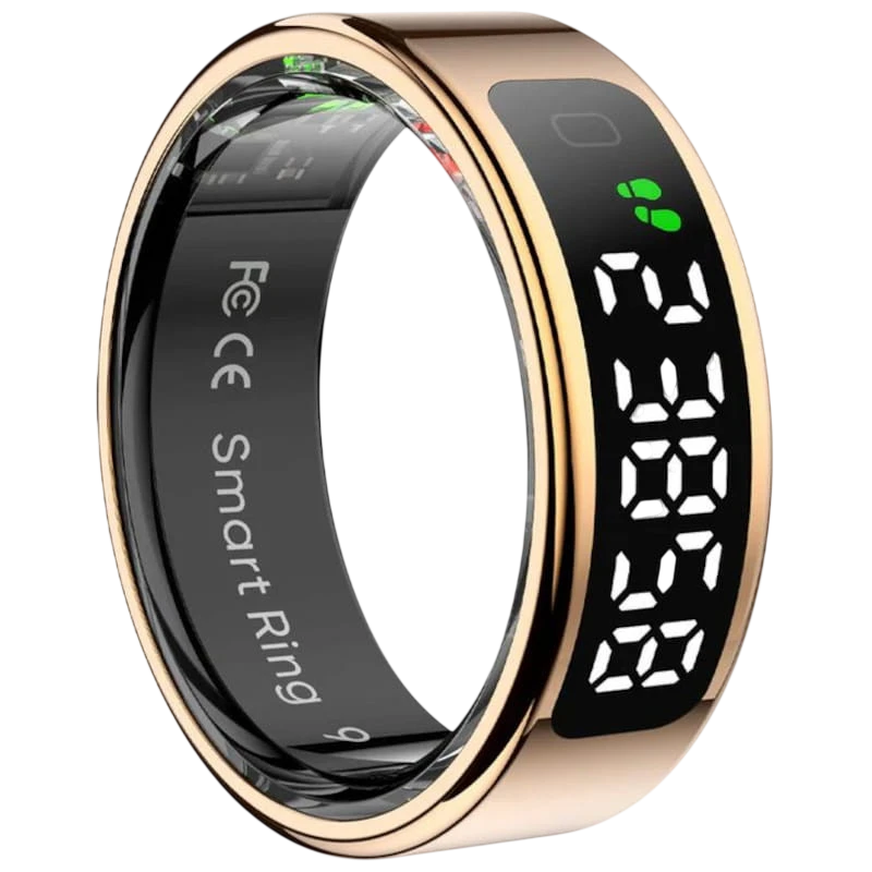 COLMI R12 Taille 10 Or Bluetooth Bague connectée