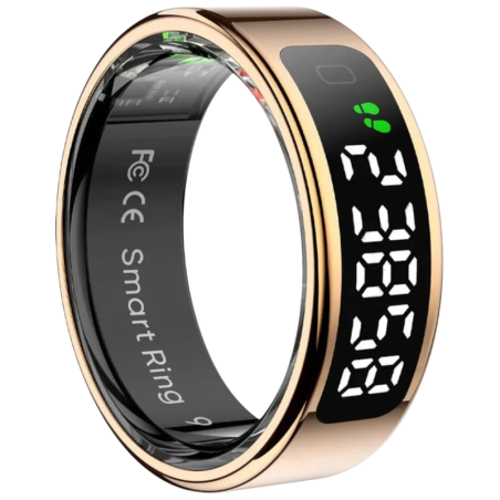 COLMI R12 Taille 10 Or Bluetooth Bague connectée