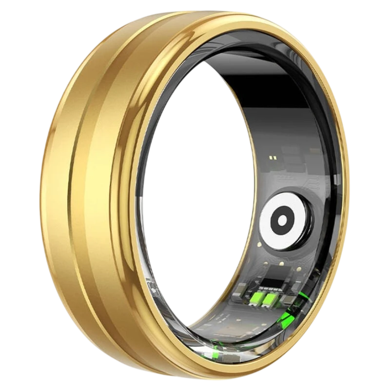 COLMI R06 Taille 9 Or Bluetooth Bague connectée