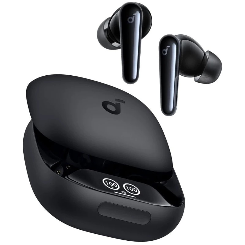 Soundcore Liberty 4 Pro Noir ANC Bluetooth 5.3 40h IPX5 Écouteurs sans fil