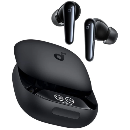 Soundcore Liberty 4 Pro Noir ANC Bluetooth 5.3 40h IPX5 Écouteurs sans fil