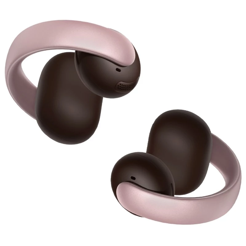 Soundcore AeroClip Rose Bluetooth 5.4 32h IPX4 Multipoint Écouteurs sans fil