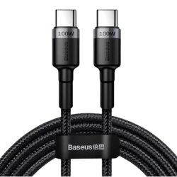 Baseus Cafule Grey/Black - Câble USB Type-C vers Type-C  100W 2m