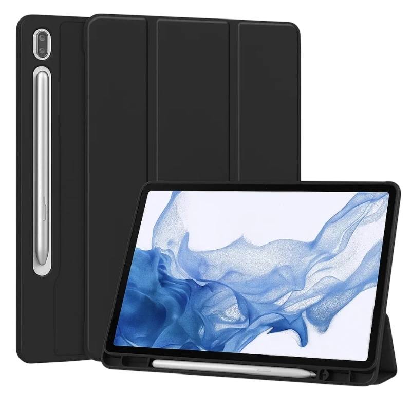 Coque Samsung Galaxy Tab S10 FE+ Compatible Noire