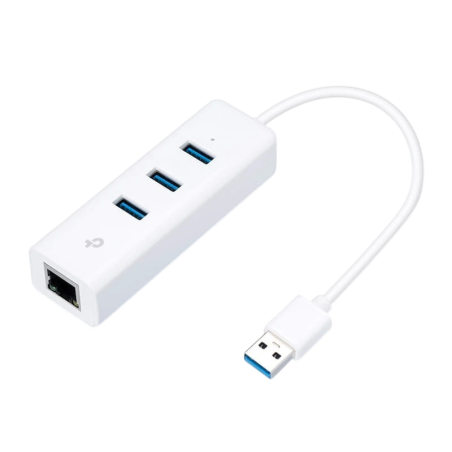 TP-LINK UE330 Hub USB 3.0 x 3 Ports Adaptateur réseau