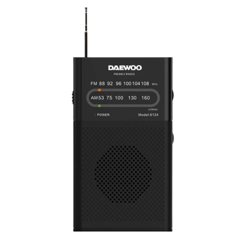Daewoo DW1027 AM/FM Noir Radio