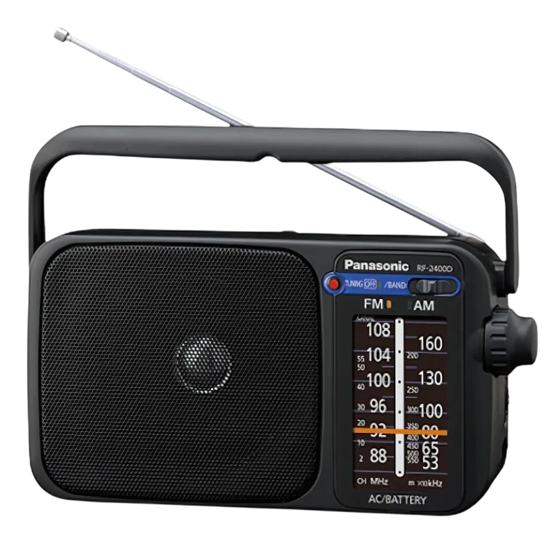 Panasonic RF-2400D AM/FM Noir Radio