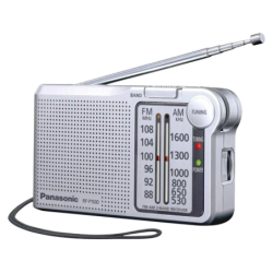 Panasonic RF-P150DEG AM/FM Argent Radio